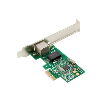 PCIe X1 Viena Port RJ45 Gigabit Ethernet NIC Tīkla Karte 1000M PCI-e RJ45 tīkla karte I211AT Chipset lan