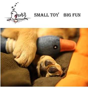 Pet Suns, Mīkstās Rotaļlietas Smieklīgi Zosis Interaktīvās Čīkstēt Fidget Plīša Rotaļlieta Maziem Lieliem Suņiem Kucēns Piederumi Košļājamā Spēles