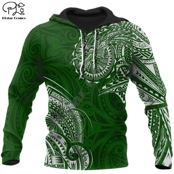 PLstar Cosmos 3DPrint Kanaka Polinēzijas Cilšu Samoa Tetovējums Ziedu Bruņurupucis Harajuku Streetwear Smieklīgi Zip Hoodies/sporta Krekls-a10