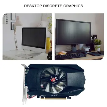 Portatīvo HD7670 4G D5 Darbvirsmas Diskrēta Grafikas, Bez Optiskā Diska Dzesēšanas Un Izturīgs Diskrēta Grafikas