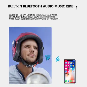 Saules Enerģijas Smart Bluetooth Vasaras Dzesēšanas Ventilatoru Riteņbraukšana Motocikla Ķivere Klp Ērti Bluetooth Saules Enerģijas Ar Ventilatoru