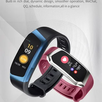 Smart Pulksteņi Rokassprādzes Sievietēm, Vīriešiem Sports Tracker Fitnesa IP68 Ūdensnecaurlaidīga Smartwatches Asins Spiediena Monitoru, Pk M3 Smartwatch