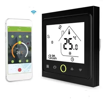 Smart Touch Termostats, Temperatūras regulators, lai Ūdens/Elektrisko Mājas Grīdas Apkures/Ūdens / Gāzes Katlu Tuya APP Tālvadības pults
