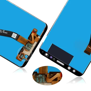 Srjtek Par Huawei Mate 10 Lite Stikla Mate 10 Lite Touch Displejs Matricas Digitizer Sensors Ar Rāmi Mate 10 Lite Ekrāns