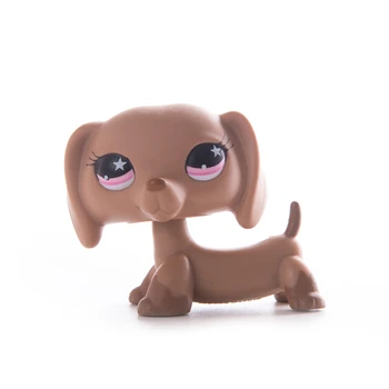 Sākotnējā Little Pet Shop Dachshund Suns Kolekcija LPS Kaķis Anime Darbības Rādītāji Augstas Kvalitātes Modelis, Lelles, Rotaļlietas Bērniem, Dāvanu