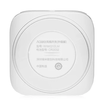 Sākotnējā Xiaomi Modernizētas Smart Bezvadu Slēdzis Taustiņu iebūvēto Žiroskopu Multi-Funkcionālo Viedās Tālvadības ZigBee wifi Slēdzis