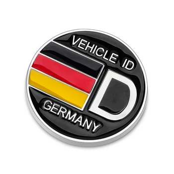 Sānu Spārnos Deutsch Vācijas Karogs, Logo, Uzlīme BMW Mercedes Benz, Audi Volkswagen, VW, Opel, Aizmugures Bagāžnieka Emblēmu Automašīnu Tūnings