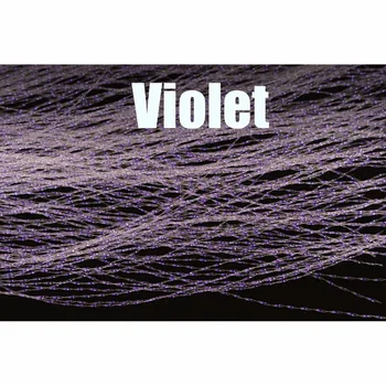 Tigofly Karstā 4 iepakojumos Pearl&Violet Kristāla Flash Hologrāfiskā Vizulis Krystal Savīti Flashabou Dzirksti Streamer Lidot Komplektēšanas Materiāli