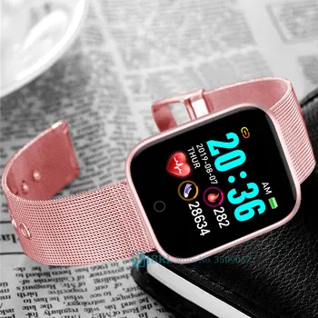 Top Smart Skatīties 2021. Gadam, Sievietēm, Vīriešiem, Fitnesa Tracker rokas Pulkstenis Sporta Smart Joslu Ūdensnecaurlaidīga Rokassprādze Android, iOS Smart-skatīties Stunda