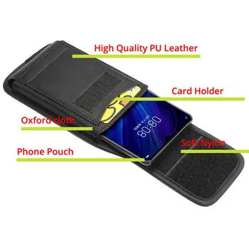 Tālrunis Maisiņš iPhone X XS 11 11pro max Gadījumā Klipsis Maciņš Ādas Segumu Somas Huawei P30 20 Mate10 20 pro Kartes Turētāju