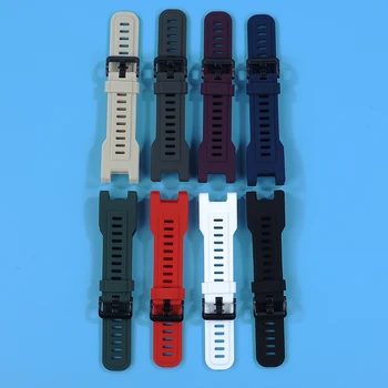 UEBN Silikona Siksna Amazfit T-REX Smart skatīties Maināmiem piederumi Xiaomi Huami Amazfit T rex Aproce watchbands