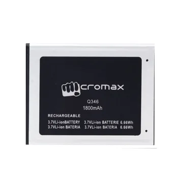 Uzlādējams Akumulators, Lai Micromax Q346 Akumulatora Augstas Kvalitātes 1800mAh