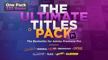Videohive Galvenais Nosaukumi Pack – Premiere Pro