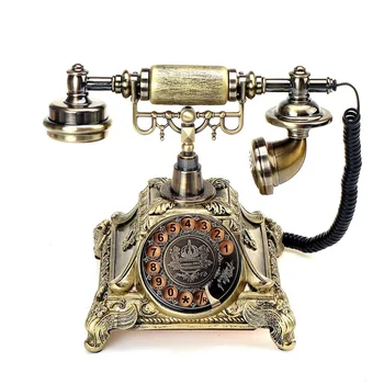 Vintage Sveķu Telefona Naudas Kaste Cūciņa Bankas Mājas Dekorēšanas Piederumi Retro Dāvanu Vecs Telefona Modelis Ministru Kabineta Rotājumi Kuģiem