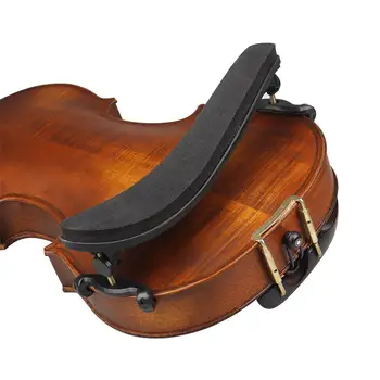 VL-02 Regulējams Viola Plecu Atpūtas Putu Kokvilnas Polsterētām Par Vijole Vijole Daļas plastmasas Melnā Mūzikas Instrumentu Piederumi