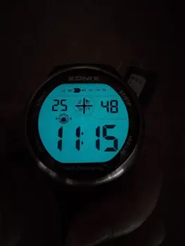Vīriešu Sporta Pulksteņi Automātiskā Kalibrēšana Ciparu pulkstenis Ūdensizturīgs 100m Daudzfunkcionāls Peldēt Diver Āra rokas Pulkstenis