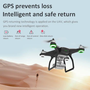 X35 GPS RC Dūkoņa 5G WiFi 4K HD Kamera Profissional RC Quadcopter Brushless Motors Drones Gimbal Stabilizators 30 Minūtes lidojuma