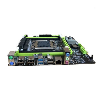 X79H Pamatplates ar LGA2011 2X4G RAM DDR3 4-Kanālu USB3.0 Maksimālais Atbalsta 4X16G Atmiņas par LGA2011 Xeon Sērijas