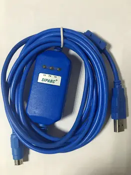 Xinjie plc lejupielādēt kabelis, USB-XC, 2.5 m garš