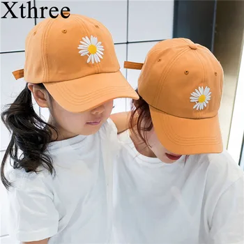 Xthree vasaras sieviešu un bērnu beisbola cepure Vecāku bērnu cepure snapback cepure izšuvumi kaulu klp gorras gadījuma casquette