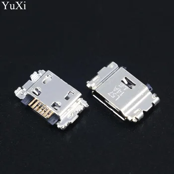 YuXi 50gab Samsung Galaxy J3 J330 J330F J5 J530 J530F J7 J730 J730F 2017 micro USB uzlādes lādētāja pieslēgvieta doks