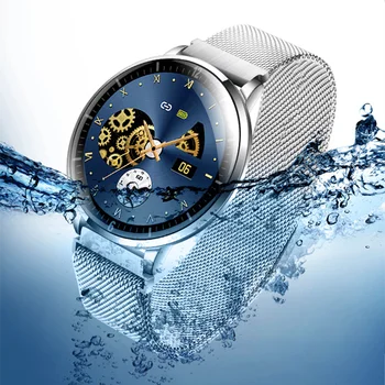 Z58 Sporta Smart Skatīties Vīrieši IP68 Ūdensnecaurlaidīga Valkājamas Bluetooth sirdsdarbība Fitnesa Tracker Sieviešu Aproce Ultra Plānas Smartwatch