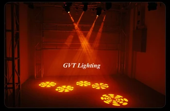 Ķīna spilgti LED 30W Mini led spot kustīgās galvas gaismas 30W DMX dj 8 gobos spēkā skatuves gaismas ktv bārs diskotēka puse
