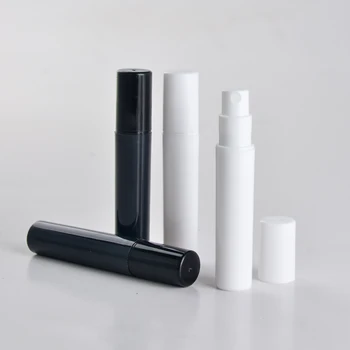 100pcs/daudz 2 ml 3ml 4ml 5ml mini plastmasas aerosola smaržu pudeli, mazo veicināšanas parauga black smaržas pulverizators