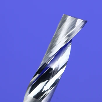 10Pcs 3.175 mm Viena Flauta frēzes Alumīnija CNC Tools Cietā Karbīda,alumīnija kompozīta paneļi