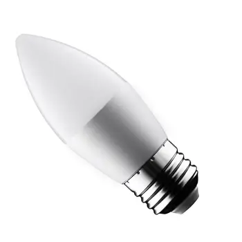10pcs/Daudz led Sveces Spuldzes E14 E12 E27 LED Lampas, Iekštelpu Gaismas 110V-240V 5W 9W LED Lustras Siltā Auksti Balta Mājas Apdare