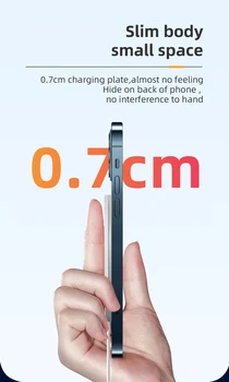 1pc Magnētisko Bezvadu Lādētāju Darbvirsmas Turētājs iPhone 12 Pro Max 12Mini 15W Qi Magsafing Ātra Uzlāde Samsung Xiaomi