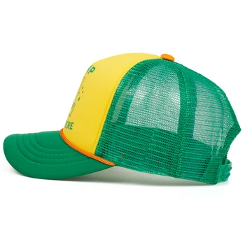 2019 jaunais modelis drukāšanas acs cepuru modes ZINĀT, KUR drukāšanas cepures regulējams hip hop beisbola cepure elpojošs vāciņi