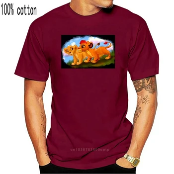 2019 smieklīgi tee gudrs Lion King Mīlestību, t krekli vīriešu kokvilnas topi atdzist t krekls vasaras Vīriešu Pamata Īsām Piedurknēm T-Krekls