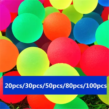 25MM Matēta Krāsa veselīgs bumbu Bouncy Bumbu bērnu gumijas bumba, bouncy rotaļlietas 20pcs/30pcs/50gab/80pcs/100gab