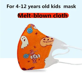 3D bērniem maska masque enfant Bērniem, Bērnu Sejas Maska Vienreiz Mutes Maskas Anti Izplūdes gāzu Putekļu 0 Līdz 12 Gadiem, 3 Slāņi, Neausta