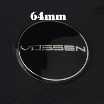 4gab/daudz Auto Emblēma, logo, Žetons Par VOSSEN Auto Riteņa Centrs Segtu 2.68 collu 68 mm Etiķetes BMW Automašīnu Riteņu klp 65mm uzlīmes