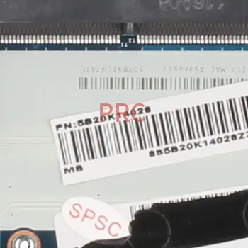 5B20K14028 Lenovo 300-15IBR Celeron N3150 Klēpjdators mātesplatē NM-A471 SR29F N16V-GM-B1 DDR3 Mainboard