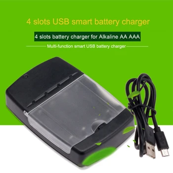 AAA 1,5 V Sārmu akumulators 2100mah + super ātra 4 cheenl AA/AAA lādētāju var uzlādēt sārma baterijas