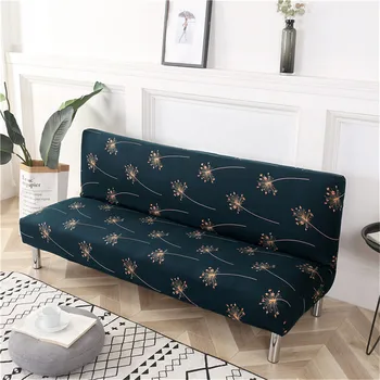 All-inclusive Stiept Sofa Cover Spandex Dīvānu Pārvalki Dzīvojamā Istaba Cieši Wrap Armless Sofa Bed Cover Universal Dīvāna Pārsegs