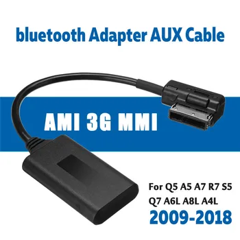 AMI MMI Bluetooth ModuleAdapter Aux Vadu Bezvadu Audio Ieeja Aux, Radio Multimediju Interfeiss Audi Q5 A5 A7 R7 S5 Q7 A6L A8L A4L