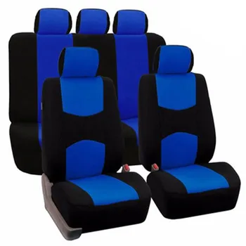 Augstas Kvalitātes Automašīnu Sēdekļu Pārvalki Universālo Fit Poliestera 3MM Kompozītu Sūklis Auto Stils lada automašīnu gadījumos sēdekļa vāku piederumi