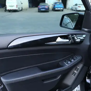 Auto ABS Interjera Durvju Apdares Paneļa Vāku Apdare Piederumi Mercedes Benz ML GLE GL Klases GLS 320 400 2012-2019