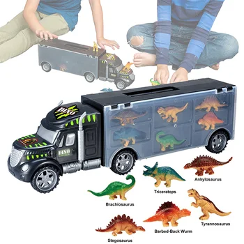 Auto Rotaļlietas Zēniem Plastmasas Interactive Auto Rotaļlietas Bērniem Lējumiem Dinozauru Automašīnas, Kravas Automašīnu Rotaļlietas Transportlīdzekļa Bērniem Dzimšanas Dienas Dāvana