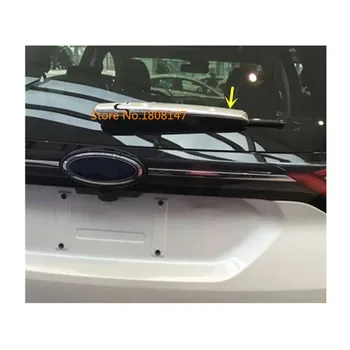 Auto stils detektoru ABS chrome aizmugures atpakaļ lietus stikla apskalošanas sprauslas vāciņš rāmi apgriezt astes logu 2gab Ford EDGE 2016 2017