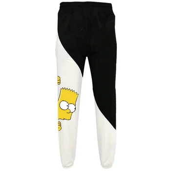 Bart Simpson Smieklīgi Izdrukāt Treniņbikses Mājīgu Bikses Jogger Bikses Ar Aukliņu