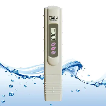 Booyah Digitālo TDS3/TEMP/PPM Portatīvo Pildspalvu Ūdens Kvalitātes Tīrība Testeri TDS Mērītājs Filtrs LCD Displejs Temp Pildspalvu Skolas/Laboratorijas