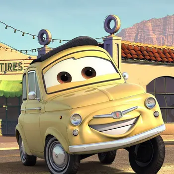 Disney Pixar Cars 2 Gabals Mini Gudrs Pacēlāju Gvido & Luigo 1:55 Lējumiem Metālu Sakausējumu, Zibens McQueen Modeļa Automašīnas Zēns, Rotaļlietas, Dāvanas,