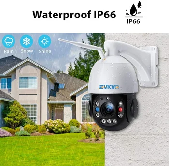 EVKVO 5MP 4G 30X Tālummaiņas PTZ Dome IP Kamera Lāzera LED Gaismas IS 150m Cilvēka Atklāšanas Bezvadu P2P Audio CCTV Home Security, IP Kameras