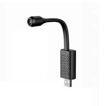 HD U21 Smart Mini Wifi USB Kameras Reālā laika Novērošanas IP Kameras AI Cilvēka Atklāšanas Loop Ierakstīšanas Mini kamera Atbalsta 128G