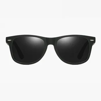 HDSUNFLY Polarizētās Saulesbrilles, Vīriešu, Sieviešu, Melnu Rāmi Briļļu Vīriešu Braukšanas Saules Brilles UV400 Stariem Modes Zīmola Dizainere 2020